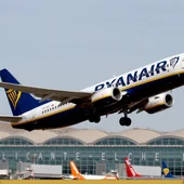 Un avión de Ryanair Un avión de Ryanair
