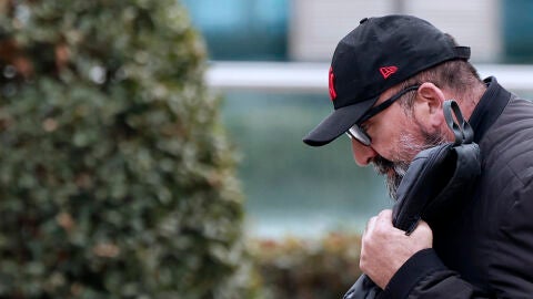 Koldo Garc&iacute;a, exasesor del exministro socialista Jos&eacute; Luis &Aacute;balos, a la salida de la Audiencia Nacional.