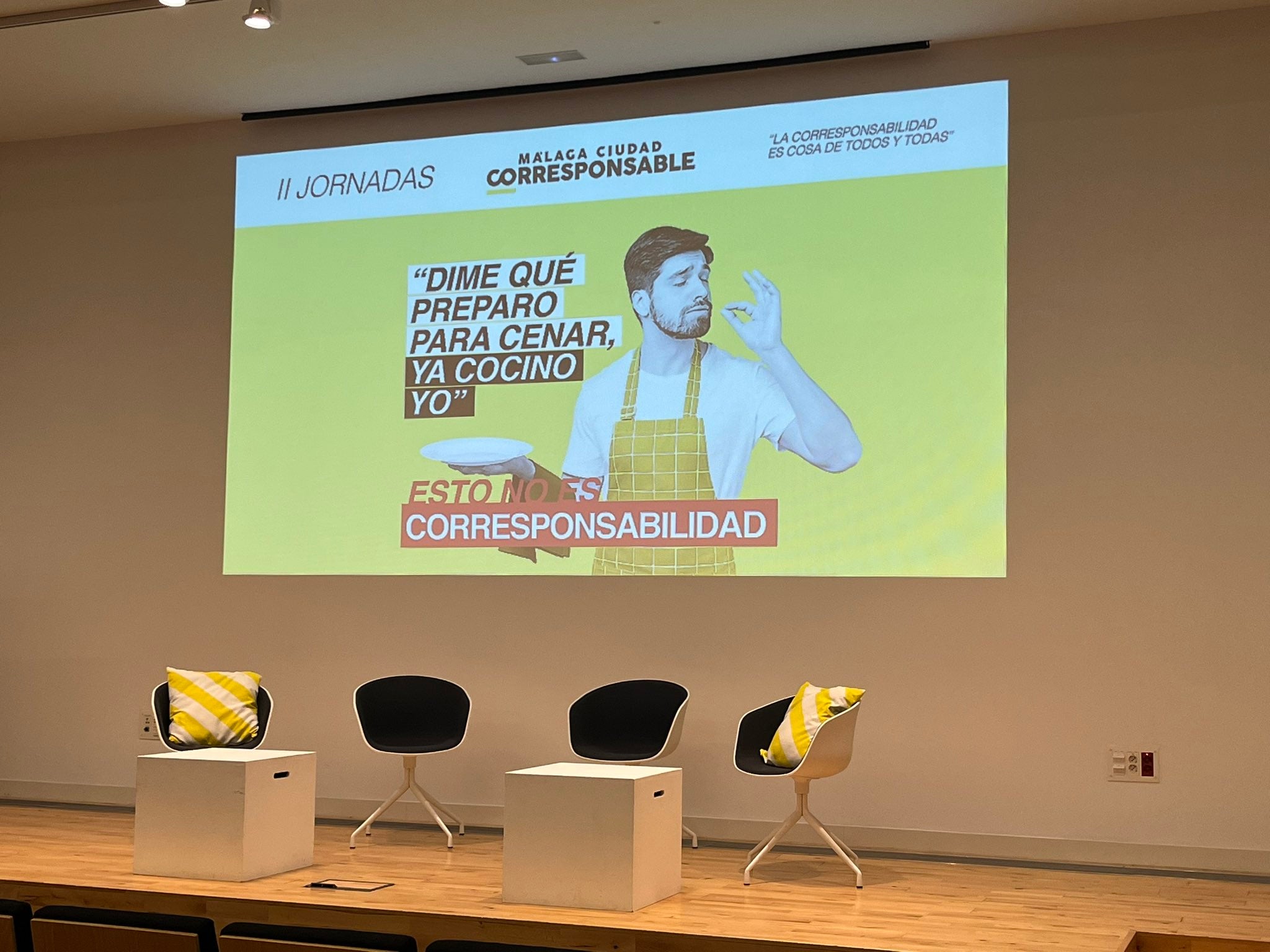 Laura Baena: "Queremos que los malagueños reflexionen sobre la corresponsabilidad e involucrar a hombres, empresas, ciudades y entornos" Laura Baena: "Queremos que los malagueños reflexionen sobre la corresponsabilidad e involucrar a hombres, empresas, ciudades y entornos"