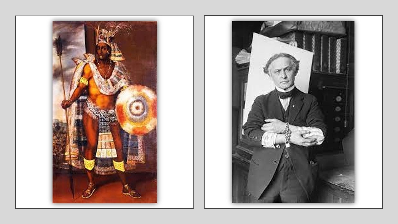 La historia nos recuerda muertes sorprendentes de personajes ilustres como Moctezuma o Houdini La historia nos recuerda muertes sorprendentes de personajes ilustres como Moctezuma o Houdini