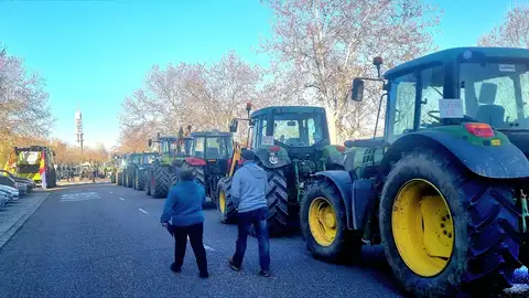 Archivo de una tractorada en Toledo Archivo de una tractorada en Toledo