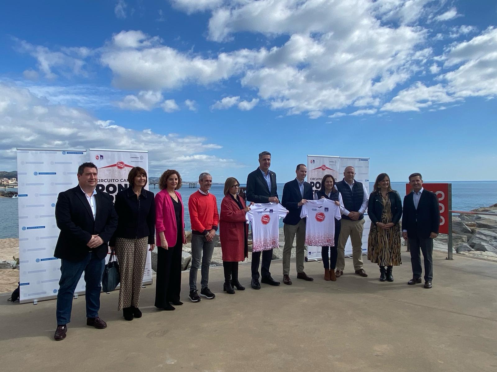 Badalona inaugura el circuit de curses solidàries de Ponle Freno Badalona inaugura el circuit de curses solidàries de Ponle Freno