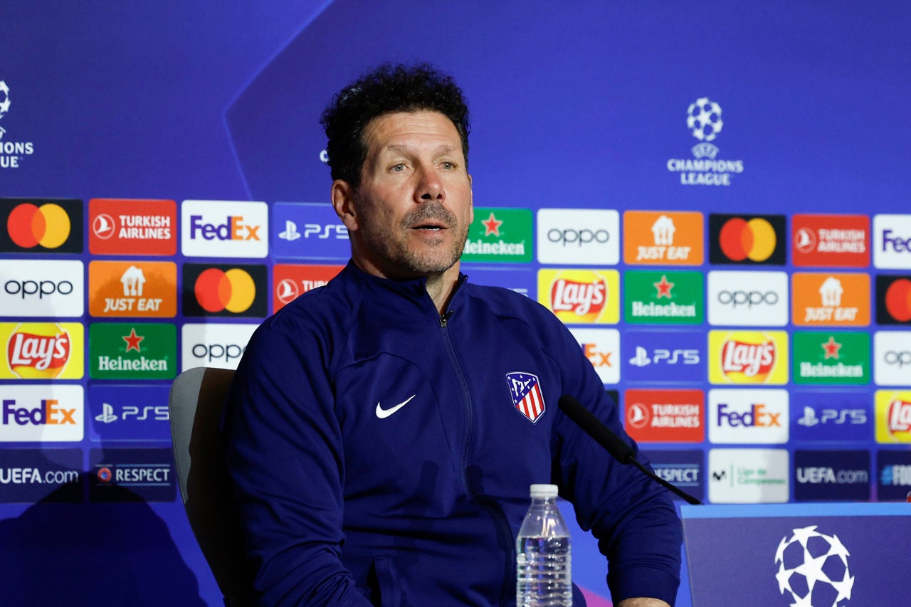 Simeone se aferra a Griezmann para consumar la remontada Simeone se aferra a Griezmann para consumar la remontada