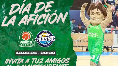 Amics lanza un mensaje de apoyo para su primera "final" ante el Ourense Amics lanza un mensaje de apoyo para su primera "final" ante el Ourense