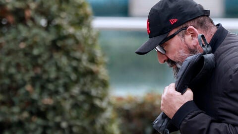 Koldo Garc&iacute;a, exasesor del exministro socialista Jos&eacute; Luis &Aacute;balos, a la salida de la Audiencia Nacional