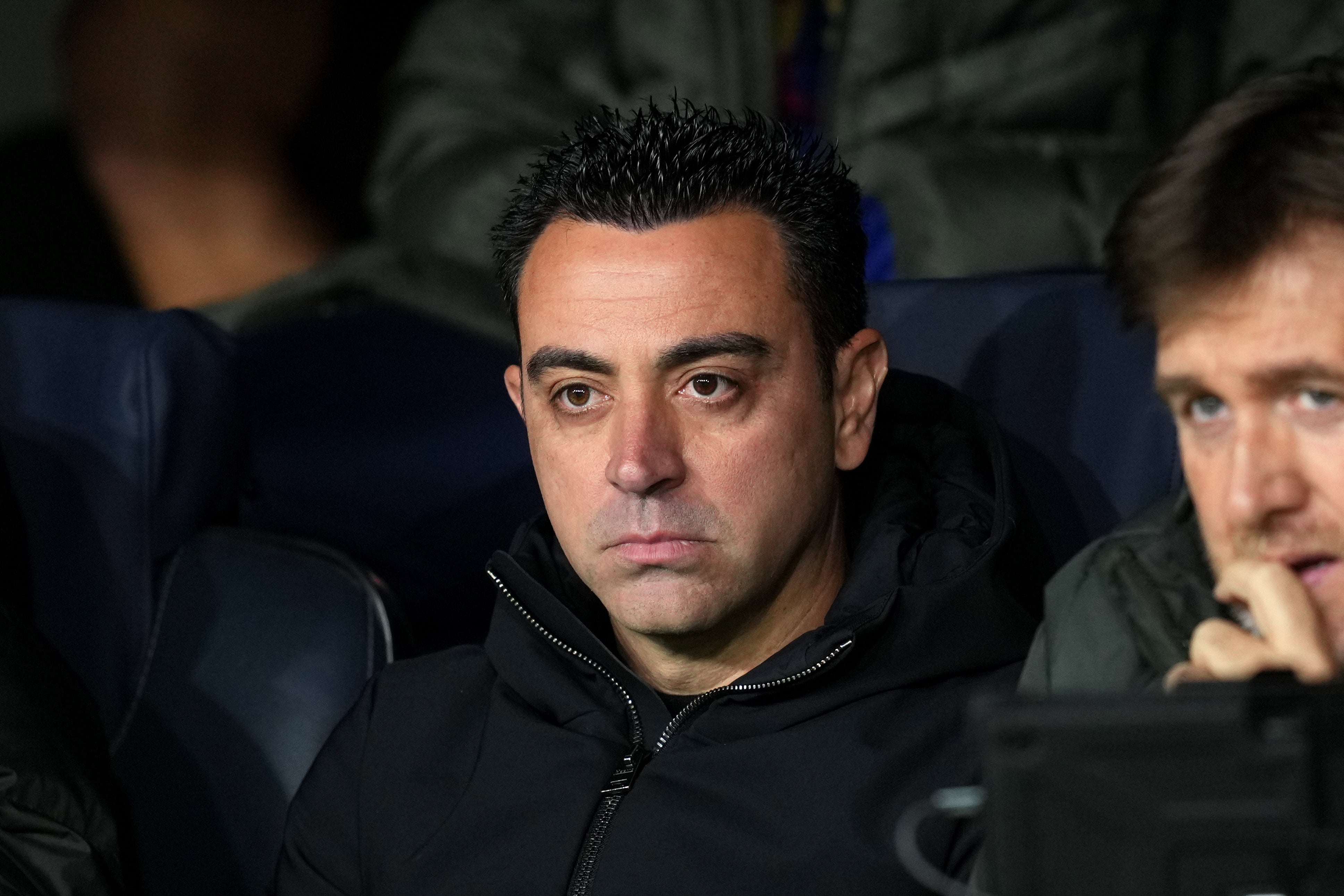 Xavi: "Hemos dado la talla y el objetivo sigue intacto" Xavi: "Hemos dado la talla y el objetivo sigue intacto"