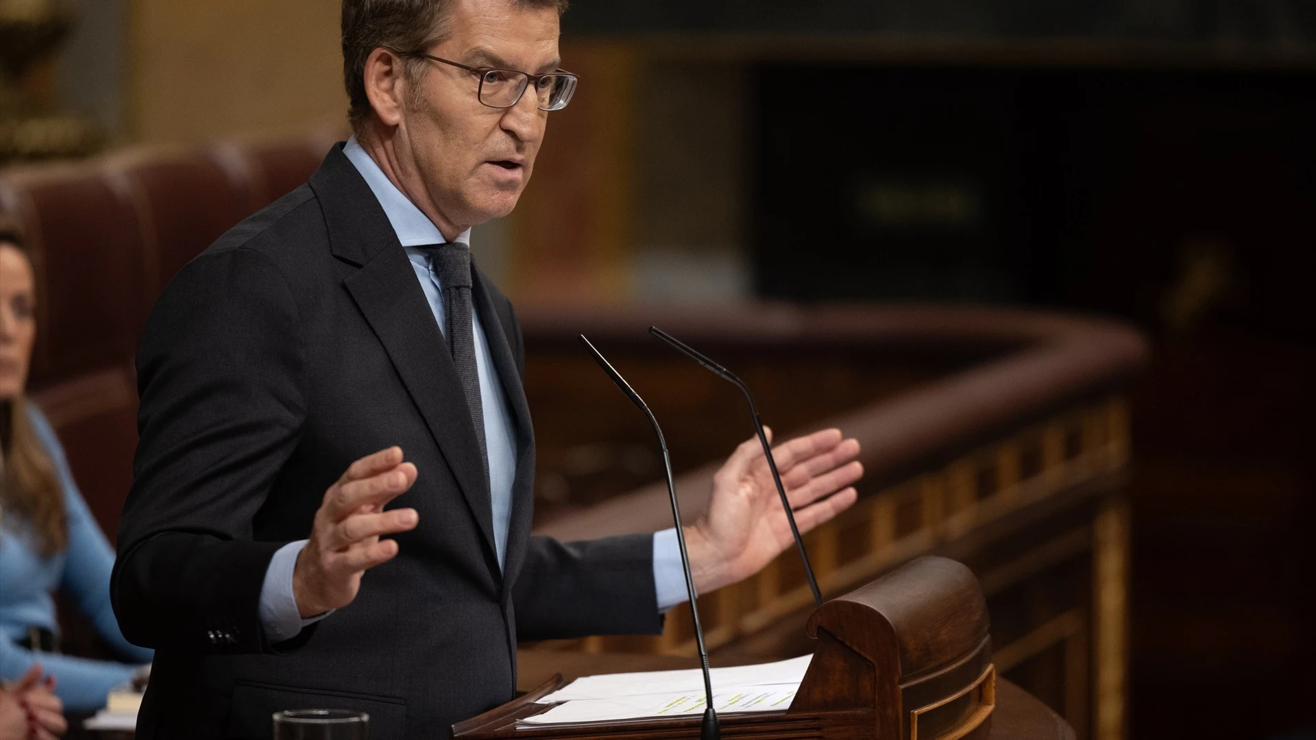 El l&iacute;der del PP, Alberto N&uacute;&ntilde;ez Feij&oacute;o/ Eduardo Parra / Europa Press