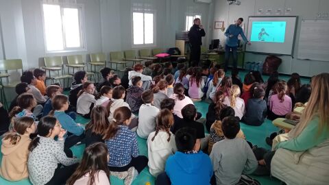 Durante la sesión sobre responsabilidad de cohetes en las Fallas