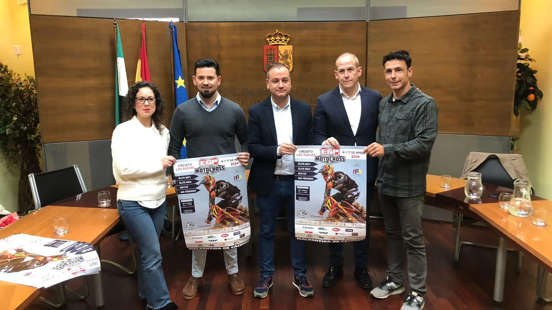 Más de 130 pilotos se dan cita este fin de semana en el Campeonato de España de Motocross en Malpartida de Cáceres