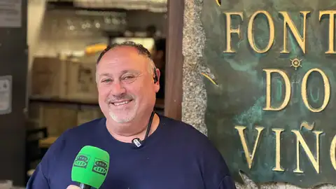 Álvaro Fernández, propietario del restaurante A Fonte do Viño Programa especial desde Cambados