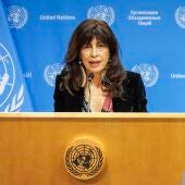 La ministra Ana Redondo en la Comisión para el Estatus de la Mujer de la ONU