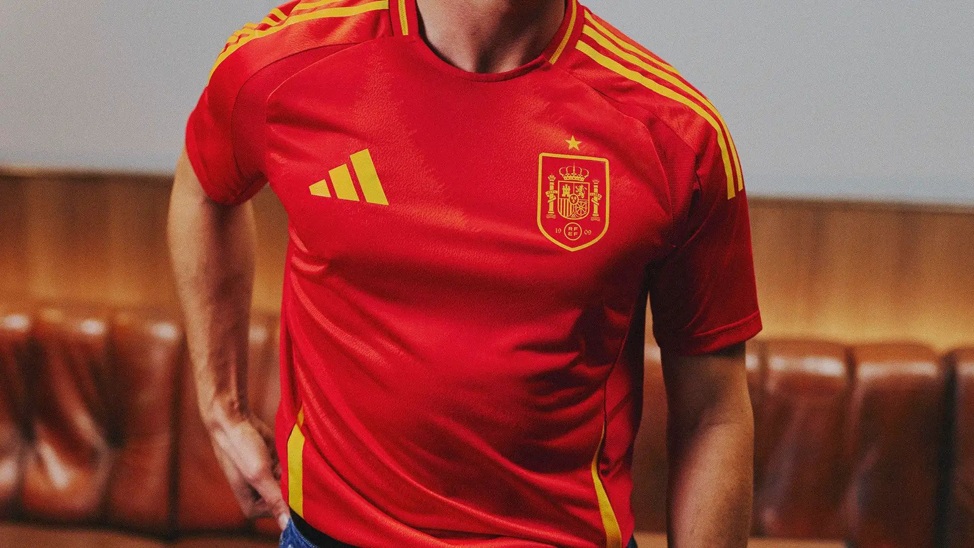 Imagen de la nueva camiseta de España para la Eurocopa 2024