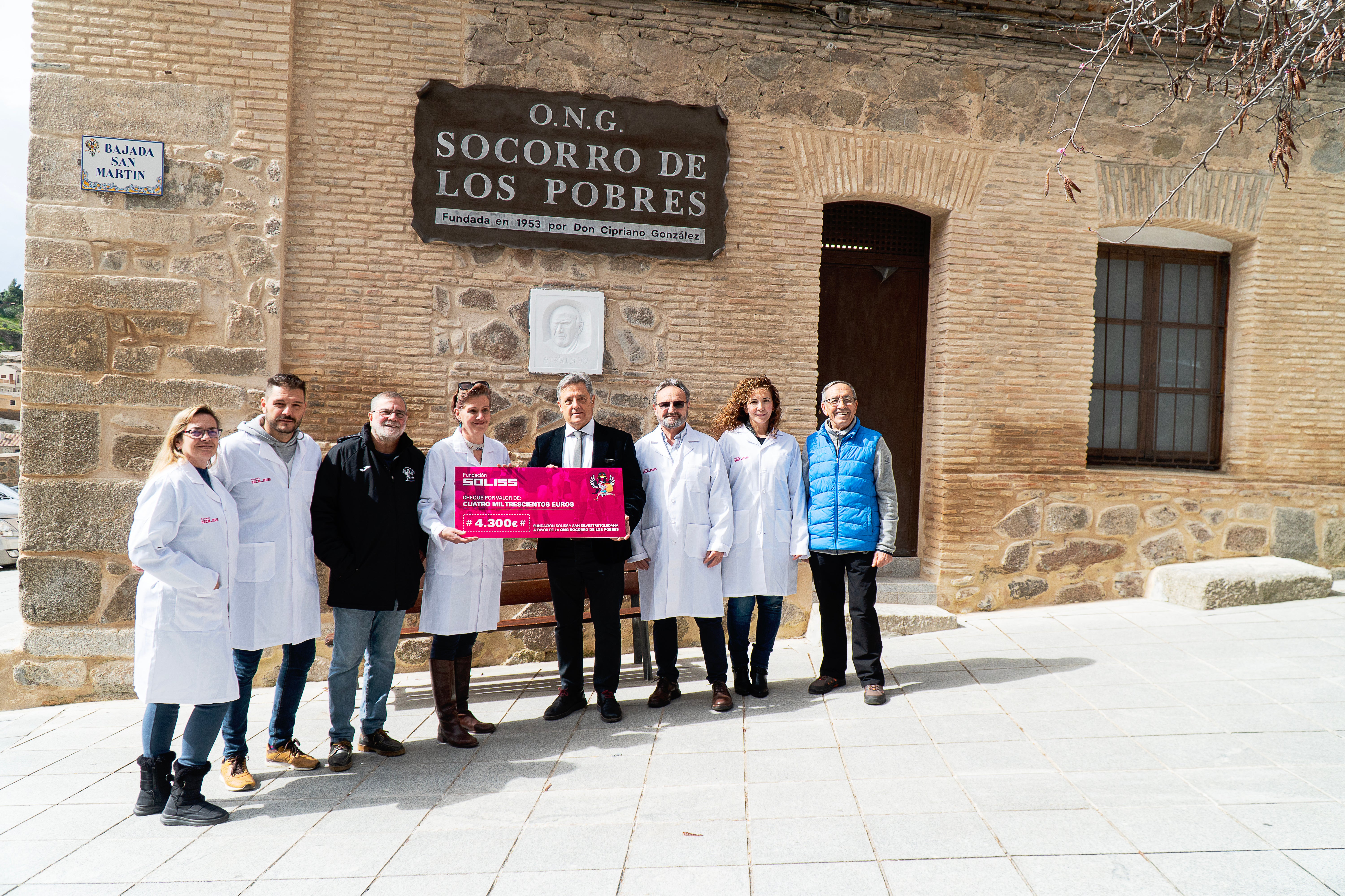 Fundación Soliss, con la ONG de Cipriano Fundación Soliss, con la ONG de Cipriano