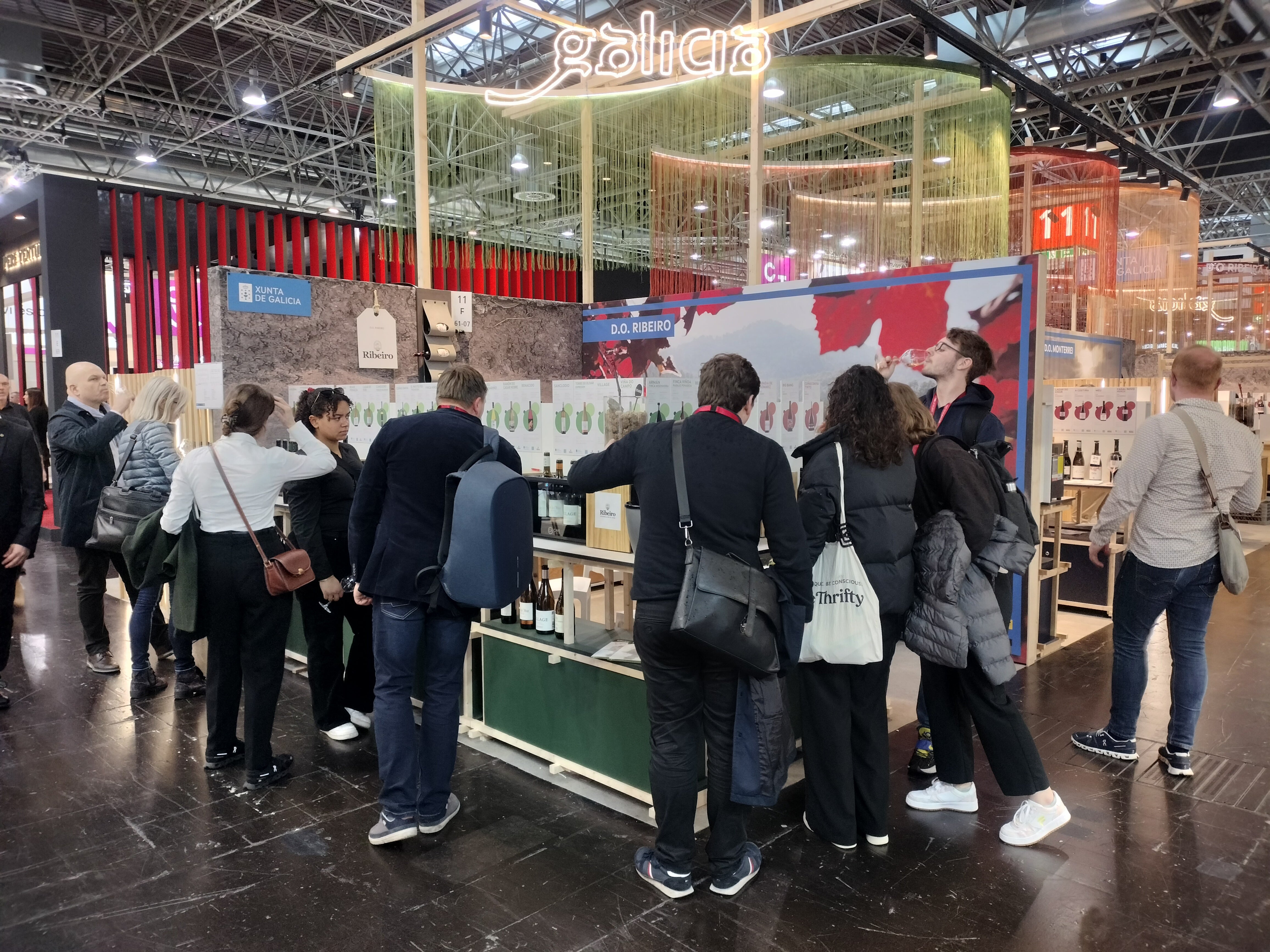 A D.O. Riberio en Prowein 2024 suscita o interese dos visitantes A D.O. Riberio en Prowein 2024 suscita o interese dos visitantes