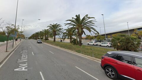 La avenida Vicente Blasco Ib&aacute;&ntilde;ez de Alicante