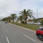 La avenida Vicente Blasco Ibáñez de Alicante