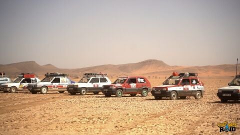 14-3-2024 Coches participantes en la Chatarras Raid
