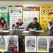 Asaja, Coag, Upa y Cooperativas Agroalimentarias anuncian la movilización del miércoles 20