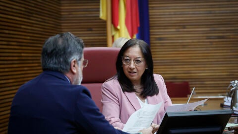 Archivo. Llanos Mass&oacute;, presidenta de Les Corts Valencianes.