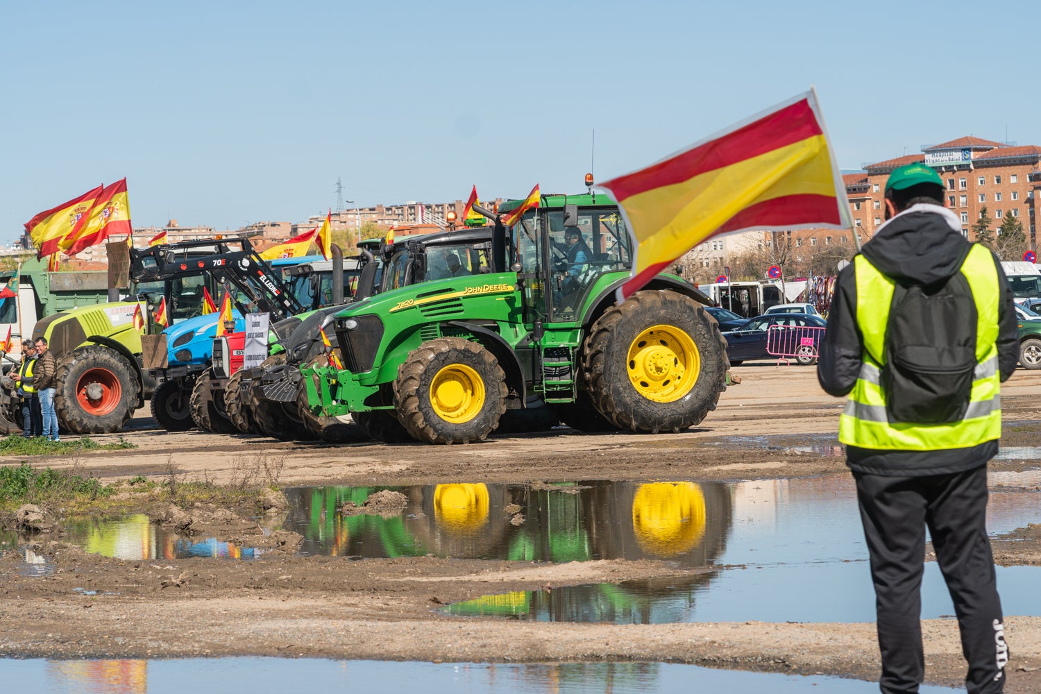 Los agricultores buscan la complicidad de los ciudadanos en una nueva protesta este domingo Los agricultores buscan la complicidad de los ciudadanos en una nueva protesta este domingo