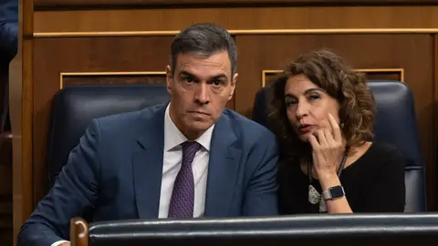 Pedro Sánchez y María Jesús Montero Pedro Sánchez y María Jesús Montero