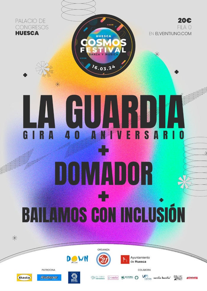 Huesca estrena el festival benéfico Cosmos Huesca estrena el festival benéfico Cosmos