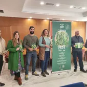 Un instante de la presentación del 'Zenia Alcachofa Fest' con todos sus protagonistas Un instante de la presentación del 'Zenia Alcachofa Fest' con todos sus protagonistas