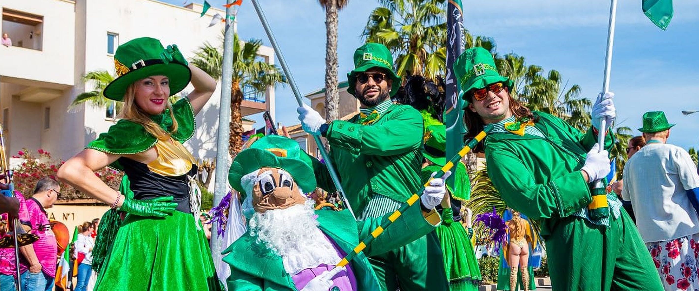 La urbanización oriolana Cabo Roig acoge este domingo el desfile de San Patricio organizado por la colonia irlandesa La urbanización oriolana Cabo Roig acoge este domingo el desfile de San Patricio organizado por la colonia irlandesa