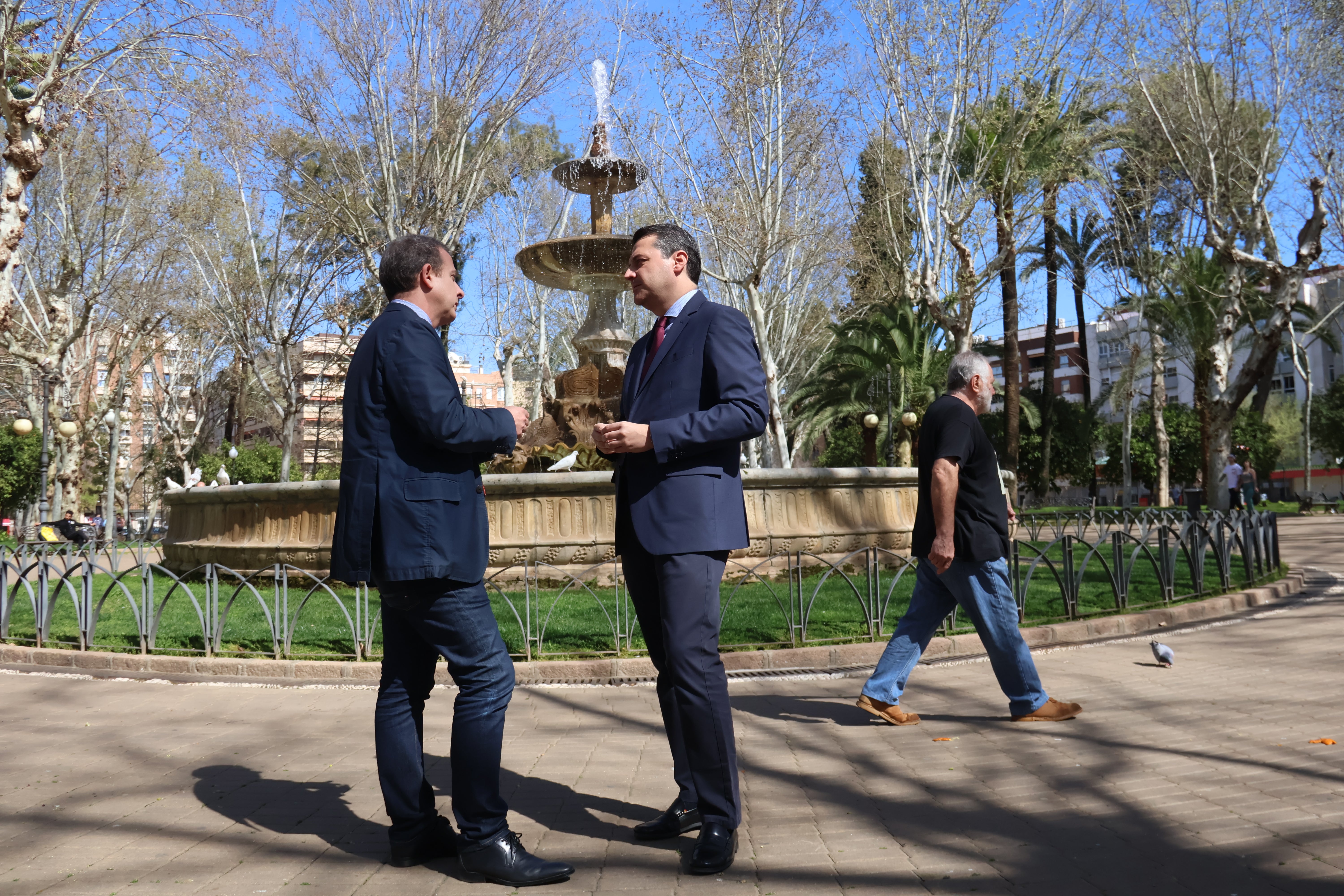 Vuelve a fluir el agua en las fuentes Vuelve a fluir el agua en las fuentes