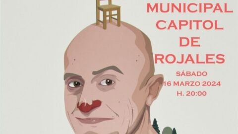 El actor y humorista Pepe Viyuela presenta en Rojales su espect&aacute;culo 'La risa en verso. Poemas y m&uacute;sica con humor'