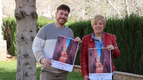 Los concejales de Cultura y Fiestas, Carlos Esteban y Vanessa P&eacute;riz. 