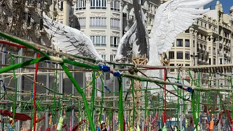 Imagen de una Falla de 2024 en Valencia Imagen de una Falla de 2024 en Valencia