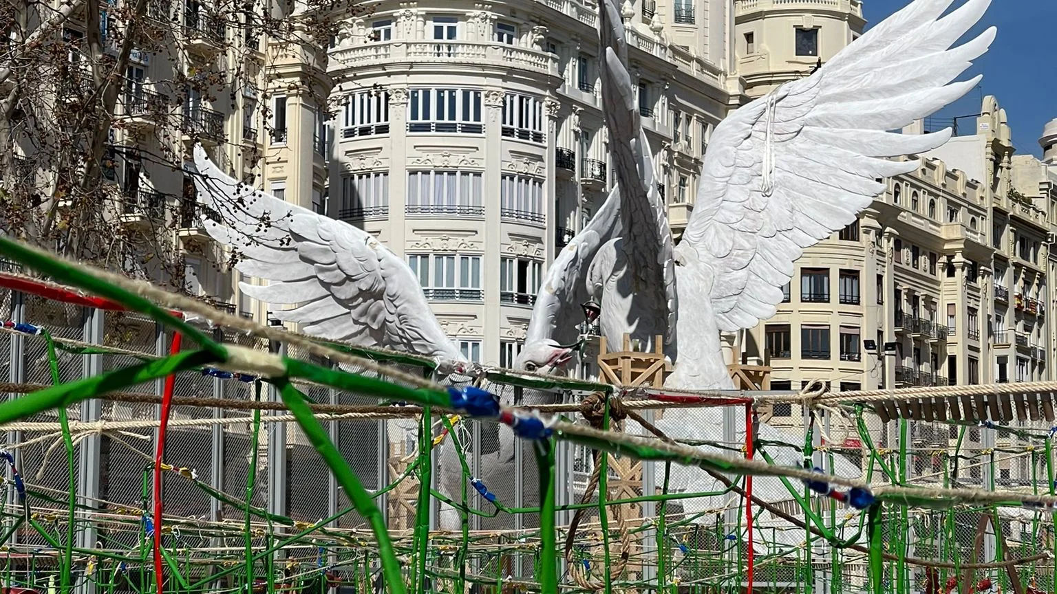Imagen de una Falla de 2024 en Valencia Imagen de una Falla de 2024 en Valencia