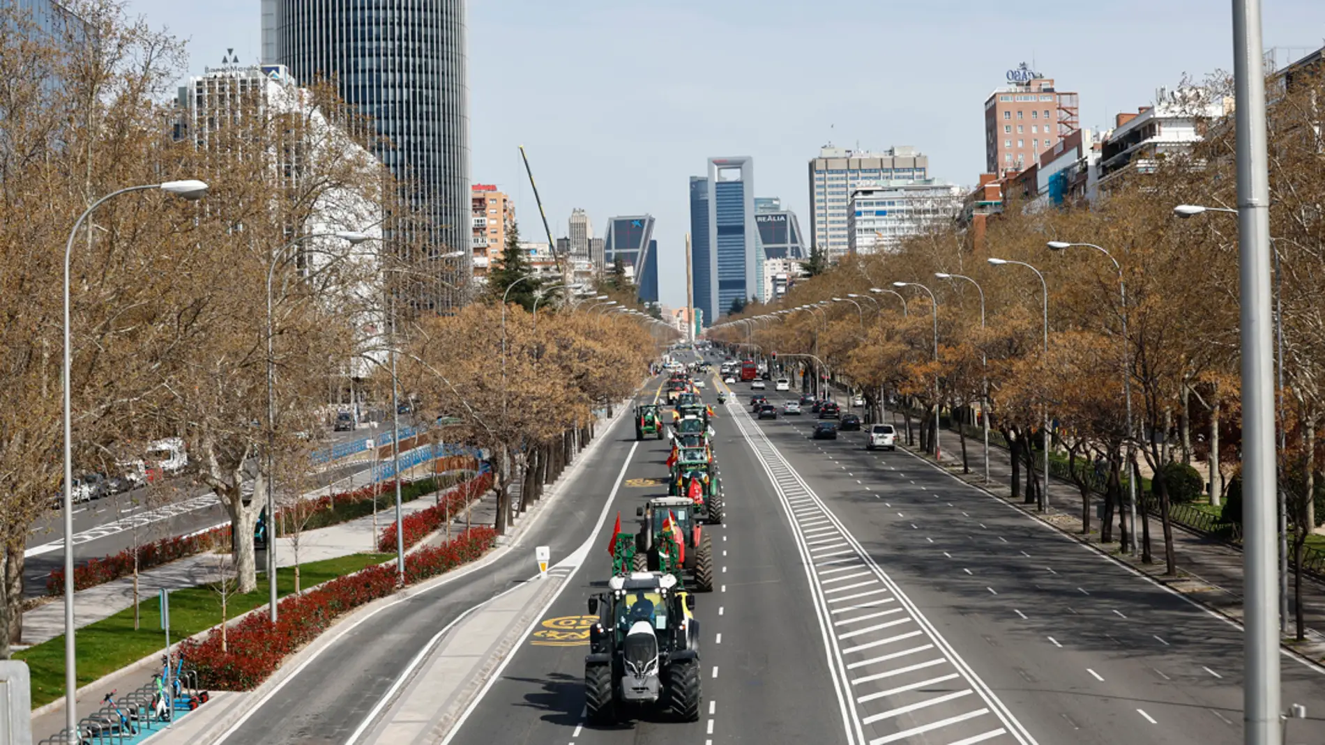 Los tractores llegan a Madrid y piden al Gobierno justos y compromisos para reformar la PAC