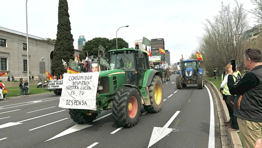 Tractorada en Madrid Tractorada en Madrid