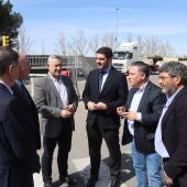 Los empresarios de Teruel se han reunido esta mañana con el vicepresidente del Gobierno de Aragón, Alejandro Nolasco