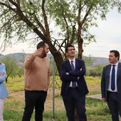José Manuel Caballero ha visitado Pozuelo de Calatrava José Manuel Caballero ha visitado Pozuelo de Calatrava