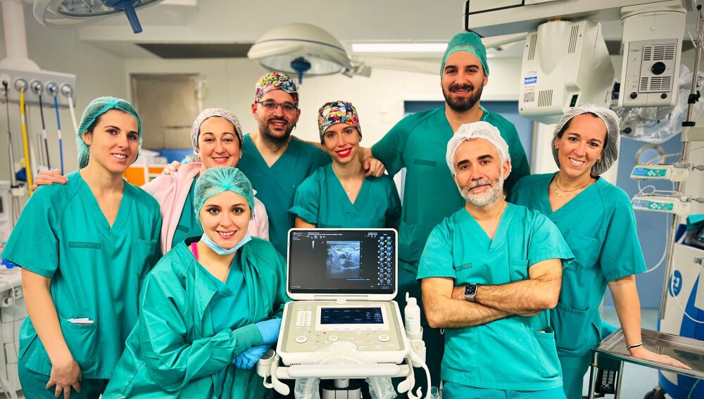 Equipo del Hospital General de Elda.