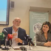 Instantes de la presentación del plan en Conil Instantes de la presentación del plan en Conil