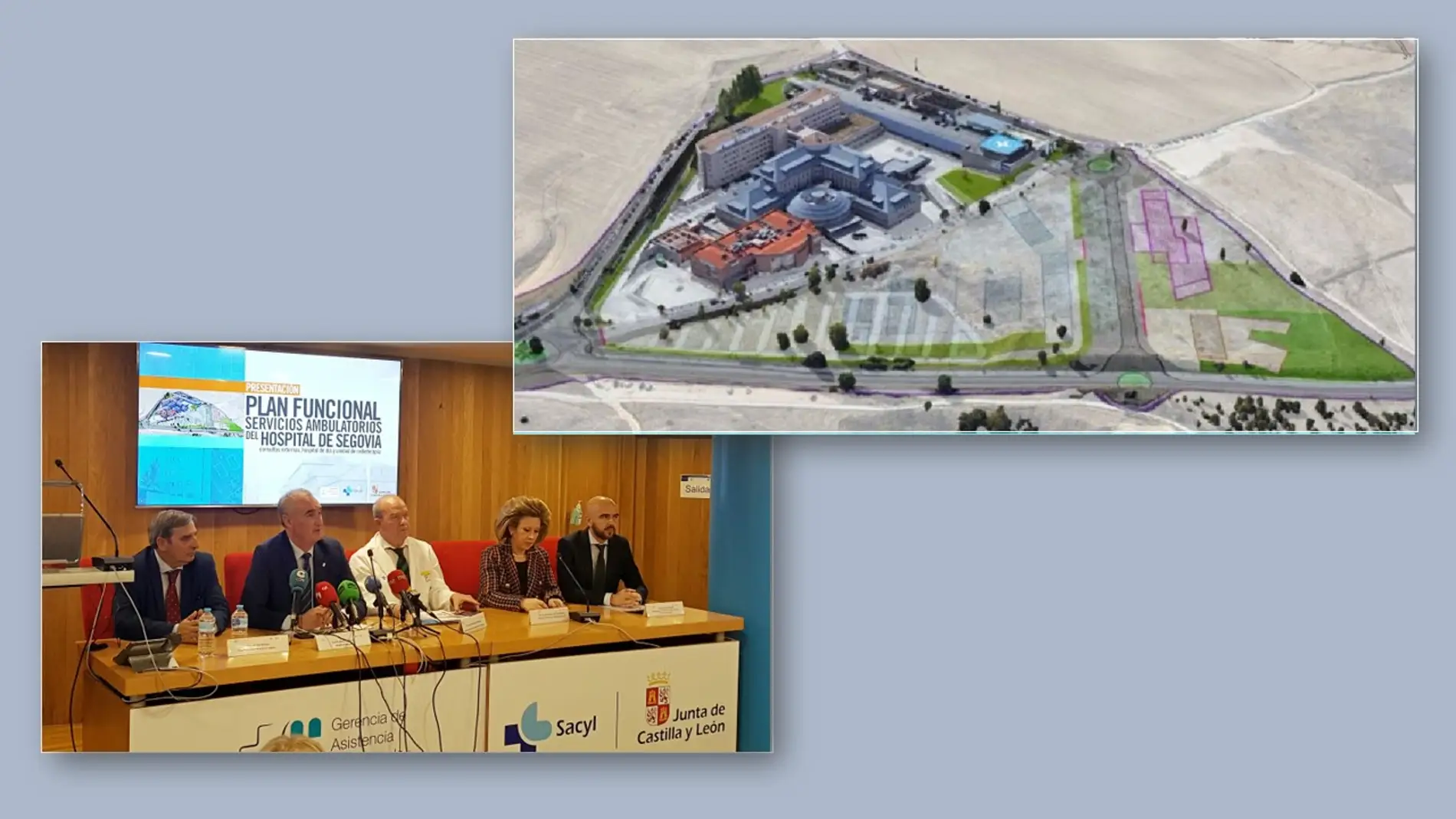La ampliación del Hospital General prevé 6.400 metros cuadrados asistenciales en un total de 12.000 construido