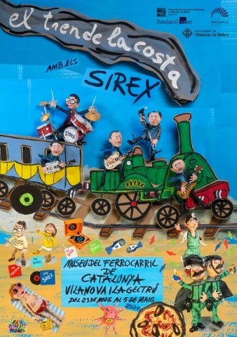 Els Sirex pugen aquest dissabte al Tren de la Costa, en la nova exposició del Museu del Ferrocarril de Vilanova Els Sirex pugen aquest dissabte al Tren de la Costa, en la nova exposició del Museu del Ferrocarril de Vilanova
