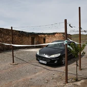 Cortijo en Las Alcubillas donde fueron hallados los cuerpos de las dos niñas y de su padre/ EFE/Carlos Barba Cortijo en Las Alcubillas donde fueron hallados los cuerpos de las dos niñas y de su padre/ EFE/Carlos Barba