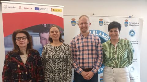 Firma del convenio del Ayuntamiento de Villaquilambre con el programa INSERTA EMPLEO