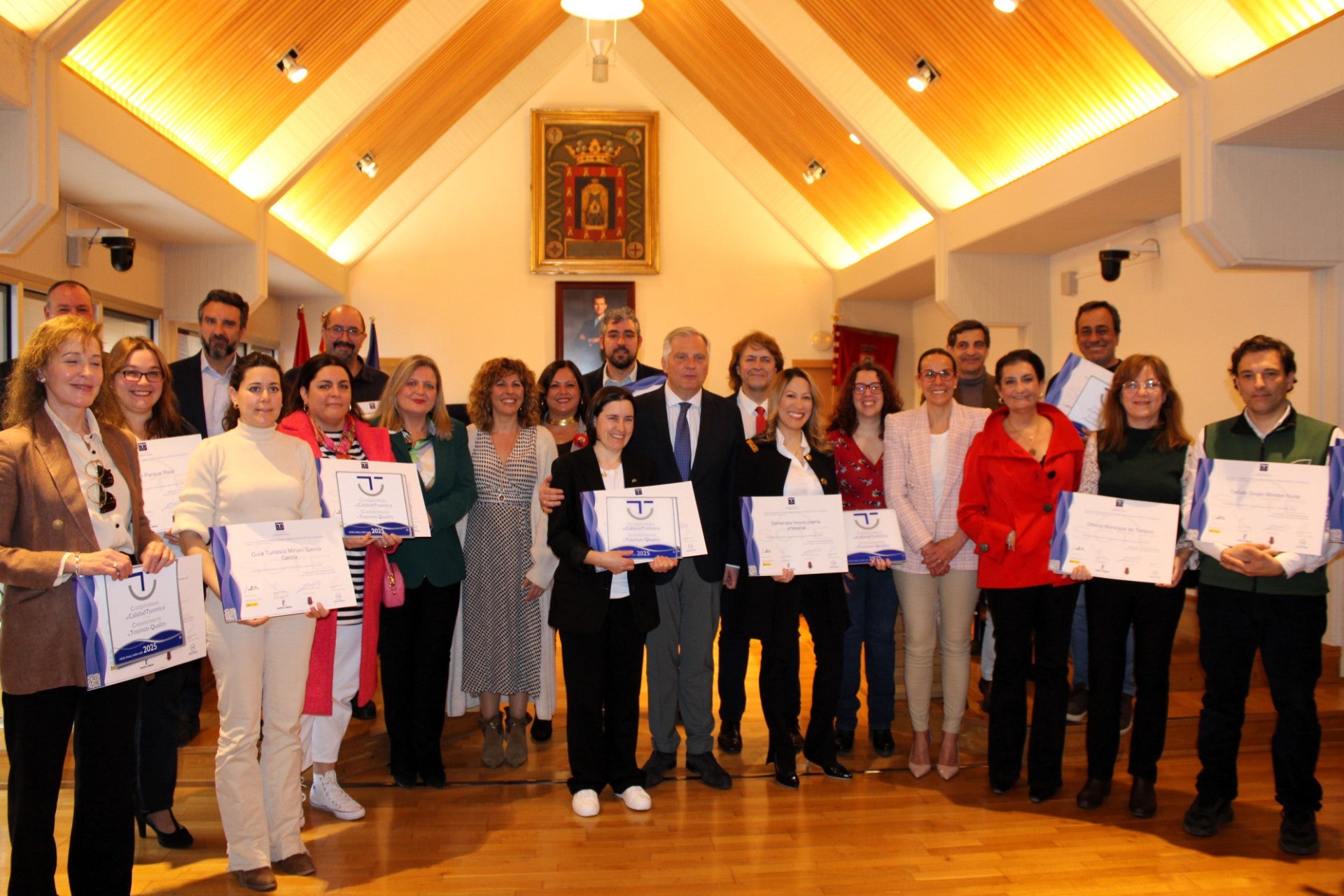 19 entidades de Ciudad Real reciben el certificado de calidad turístico SICTED 19 entidades de Ciudad Real reciben el certificado de calidad turístico SICTED