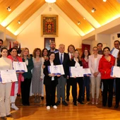 Foto de familia en la entrega del distintivo SICTED Foto de familia en la entrega del distintivo SICTED