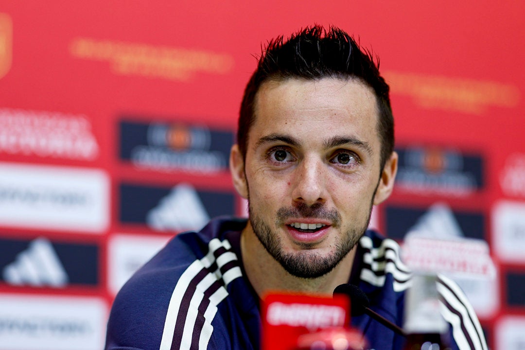 Sarabia: "Estoy en el mejor momento de mi carrera" Sarabia: "Estoy en el mejor momento de mi carrera"