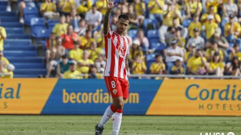 Jonathan Viera, jugador del Almer&iacute;a y ex de la UD Las Palmas