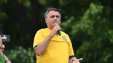El político brasileño Jair Bolsonaro El político brasileño Jair Bolsonaro
