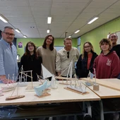 El alumnado de arte presenta sus propuestas creativas en el segundo proyecto de arte salinero El alumnado de arte presenta sus propuestas creativas en el segundo proyecto de arte salinero