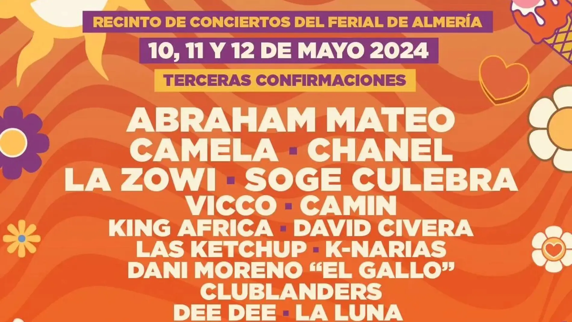 El Solazo Fest esconde cien abonos 'Golden pass' que permitirá acceso al Recinto de Conciertos del Ferial de Almería